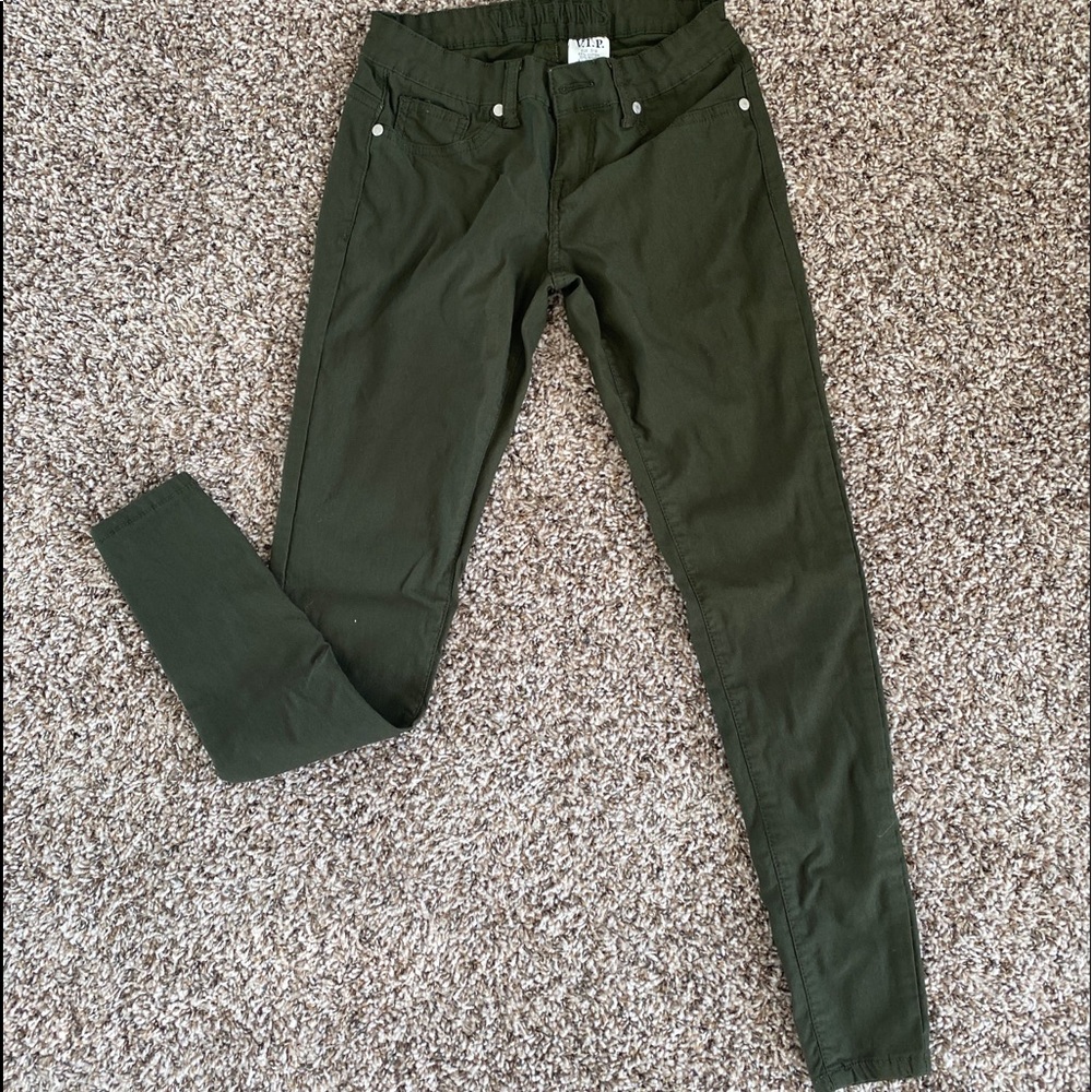 Dark green skinny Jeans
